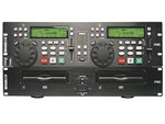 DOBLE REPRODUCTOR DE CD PROGRAMABLE EFECTOS DSP