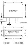 MODULO DE ALIMENTACION COMPACTO CONMUTADO 12V 15A