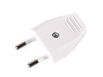 CLAVIJA ENCHUFE BLANCO PLANO AEREO AC 250V 6A