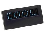 INSIGNIA MENSAJE FIJACION MAGNETICO IMAN PROGRAMABLE > 19 x 5 LEDs AZUL