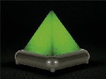 DECORATIVA PIRAMIDE A LED COLOR FIJO Y ALTERNANTE DE SOBREMESA DECORAR