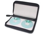 ESTUCHE CD PORTACDs ORGANIZADOR DE 40 CDs TRANSPORTE