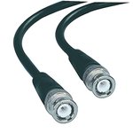 CABLE DE ANTENA CONECTOR CONEXION BNC COLOR NEGRO 3m