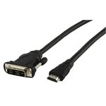 CABLE VIDEO OFC LIBRE DE OXIGENO > HDMI A MACHO  DVID MACHO RECTO > 1.50m
