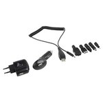 CARGADOR DOBLE USB HOGARCOCHE 1224V ADAPTADORES MOVIL