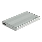 CARCASA PORTATIL DISCO DURO IDE 25 USB 20 ALUMINIO