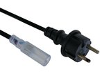 CABLE DE ALIMENTACION PARA MANGUERAS LUMINOSAS CON LEDs PARA EXTERIORES
