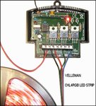 GENERADOR DE EFECTOS PARA CINTAS Y TIRAS DE LEDs RGB MANDO A DISTANCIA