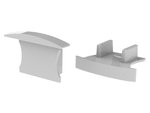 TAPON CUADRADO PARA PERFIL DE ALUMINIO TIRAS Y CINTAS DE LEDs ACHATADO