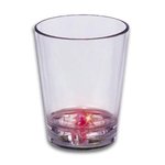 VASO DE CHUPITO INTERMITENTE CON 1 LED ROJO ACTIVACION COCHE