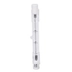 BOMBILLA HALOGENA CUARZO TRANSPARENTE 100W R7S 78mm 