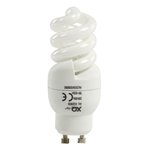 BOMBILLA BAJO CONSUMO MINI ESPIRAL GU10 9W 450lm 2700K
