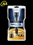 LINTERNA DURACELL LED DAYLITE 3W 80 LUMENES PILAS x3AAA