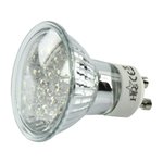 BOMBILLA LED BRILLANTE 1.5W 230V GU10 BLANCO CALIDO