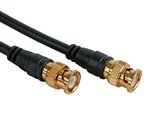 CABLE ALARGADOR DE VIDEO DORADO BA�ADO ORO > BNC MACHO  BNC MACHO 75 ohm  1 m