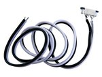 CABLE DE CONEXION 2 PINS PINES CINTAS Y TIRAS DE LEDs UNICOLOR EXTERIOR 50cm