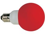 BOMBILLA CON LEDs ROJO CASQUILLO ROSCA E27 230Vac 20 LEDs