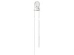 LED AMARILLO AMBAR 3mm TRANSPARENTE 3700mcd 20mA