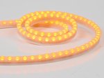 CINTA TIRA LEDs COLOR AMARILLO 100cm 1m  TENSION 12VDC  IP65  8W  96 LEDs