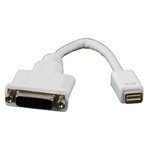 ADAPTADOR MINI DVI MACHO 32P  DVI HEMBRA 24+1P 20cm