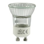 BOMBILLA BAJO CONSUMO HALOGENA REGULABLE GU10 20W 2800K