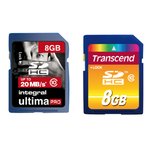 TARJETA DE MEMORIA DE GRAN CAPACIDAD SD CLASE 10 8GB