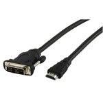 CABLE AUDIOVIDEO HDMI A MACHO  DVI MACHO 18+1 P 5 m