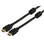 CABLE HDMI CON NUCLEO DE FERRITA BANADO EN ORO 10m