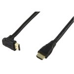 CABLE HDMI MACHO ANGULO 90  MACHO BANADOS EN ORO 10m