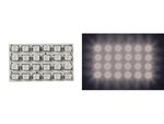 ILUMINACION 24 LEDs BLANCOS DIFUSOR REDONDO 2W 34 x 20 mm