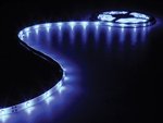 CINTA DE LEDs FLEXIBLE INTERIORES   COLOR AZUL  150 LEDs  5m  12V 