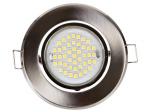 LAMPARA LED PARA EMPOTRAR COLOR BLANCO CALIDO 3200K 300lm AUTOINSTALBLE