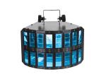 ASTAR III  TRIPLE DERBY DE DOS FILAS CONSTROLADOR POR DMX MUSICA  3 x 5W LEDs