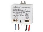 DRIVER ALIMENTADOR PARA LEDs CON TENSION CONSTANTE 12V  500mA