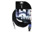 CABLE ALTAVOZ PROFESIONAL  SPEAKON 2 POLOS MACHO  JACK MONO M 635mm  10m