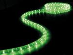 MANGUERA LUMINOSA CON LEDs COLOR VERDE 45m CON UN CONSUMO DE SOLO 100W EL ROLLO