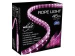 MANGUERA LUMINOSA CON LEDs COLOR ROSA 45m CON UN CONSUMO DE SOLO 100W EL ROLLO