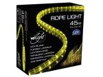 MANGUERA LUMINOSA CON LEDs COLOR AMARILLO 45m UN CONSUMO DE SOLO 100W EL ROLLO