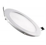 DOWNLIGHT REDONDO LED  ARO BLANCO  BLANCO FRIO  120  205 cm  18W  1480lm