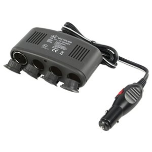 REPARTIDOR 4 CONEXIONES 12V CONECTOR MECHERO COCHE USB