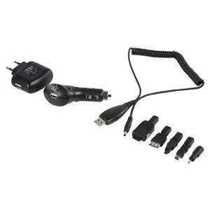 CARGADOR DOBLE USB HOGARCOCHE 1224V ADAPTADORES MOVIL