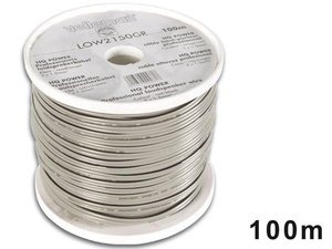 CABLE PARALELO PARA ALTAVOZ GRIS  NEGRO 2 x 150mm  BOBINA ROLLO 100 m