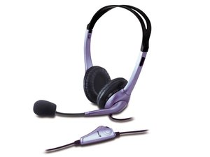 AURICULARES DE DIADEMA CON MICROFONO AUDIO HS04S SUPRESION RUIDO