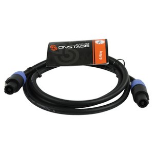 CABLE ALTAVOZ 4 POLOS SPEAKON MACHO  SPEAKON MACHO 2 m