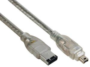 CABLE FIREWIRE MACHO 6 PIN  MACHO 4 PIN IEEE1394  15m