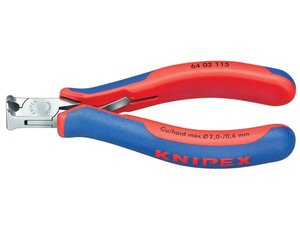 ALICATES DE CORTE OBLICUO PARA ELECTRONICA 115mm  KNIPEX