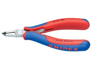 ALICATES DE CORTE OBLICUO PARA ELECTRONICA 65 115mm  KNIPEX