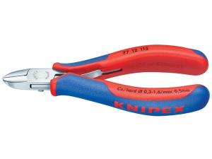 ALICATES DE CORTE DIAGONAL PARA ELECTRONICA 115mm  KNIPEX
