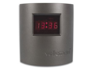 RELOJ DIGITAL CON LEDs ALIMENTACION 9VAC o 9VDC EN KIT DE MONTAJE PARA MONTAR