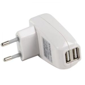 CARGADOR USB DOBLE TENSION SALIDA 5 V CORRIENTE 500 mA